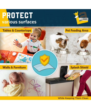 Self Adhesive Clear Sticker Laminate Roll 12x30ft High Glossy Clear Vinyl Laminating Film 3 MIL Extra Long Roll